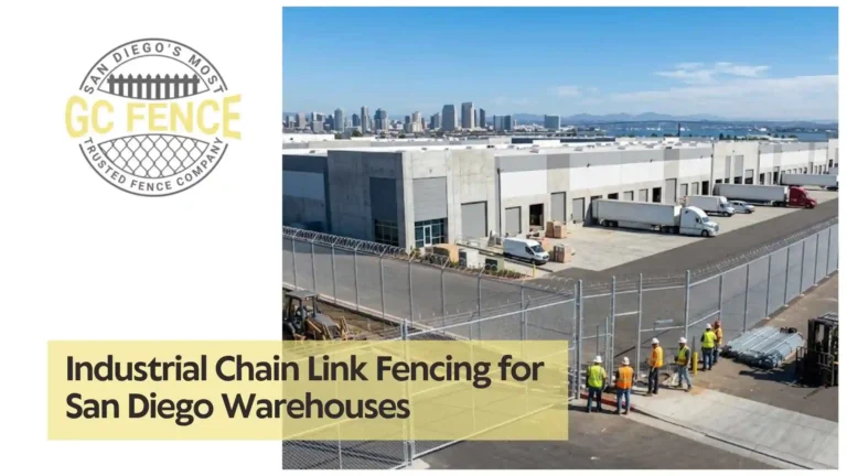 Industrial Chain Link Fencing for San Diego Warehouses