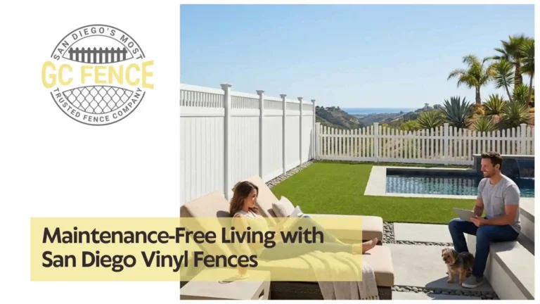Maintenance-Free Living with San Diego Vinyl Fences