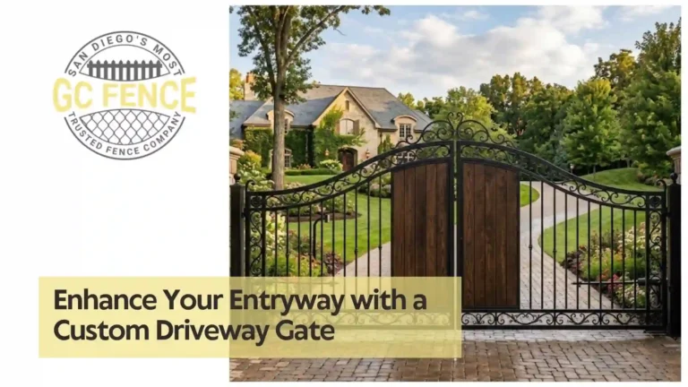 Enhance Your Entryway with a Custom Driveway Gate